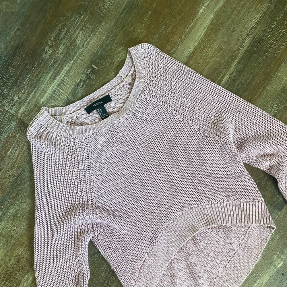 Forever 21 Light Pink Sweater!